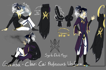 Gurinsa - Clari Cai Professor's Uniform